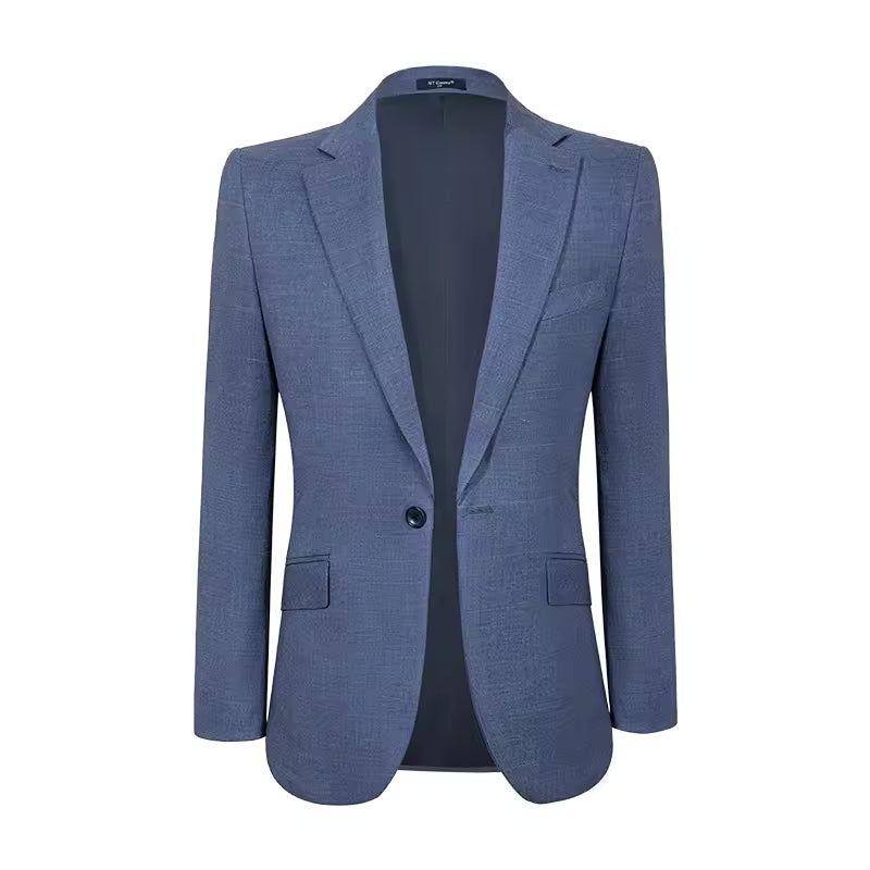 ST Cassy High-end Brand Formal Business Lapel Formal Blazer Slim Fit Leisure Suit jacket