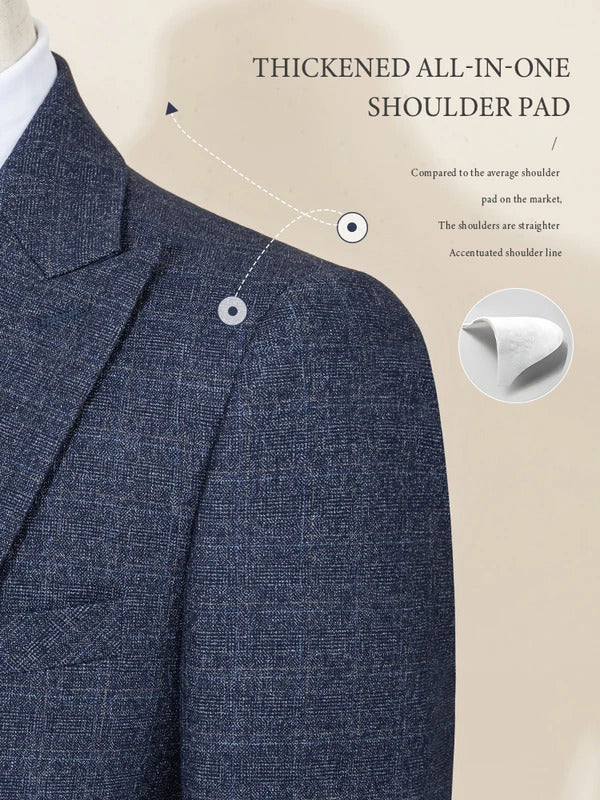 ST Cassy High Quality(jacket+Vest+Pants)Slim fit casual suit Single Breasted Groom Wedding Business Office Men's Suits