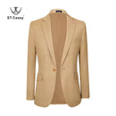 ST Cassy High-end Brand Formal Business Lapel Formal Blazer Slim Fit Leisure Suit jacket
