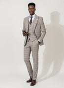 ST Cassy High Quality Plaid suit Formal Business Office Men's Suits Fashionable and Casual evening gown