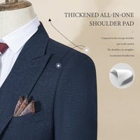 ST Cassy High Quality Male Groom Wedding Blazers Slim fit casual evening gown Business Office khaki Men's Suits
