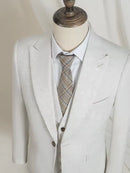 ST Cassy high quality luxury men's suit elegant suits for men leisure beige luxury man jacket Slim-Fit full men's suit business office