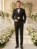 ST Cassy High Quality Wedding Groom Dress Men's evening gown Slim Fit Leisure suit Blazers Elegant man suit