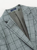 ST Cassy High Quality Plaid suit Fashionable and Casual Jacket Coat Slim Fit Leisure elegant Men's jackets