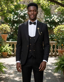 ST Cassy High Quality Men's Suit Slim Fit Male Groom Wedding Blazers Party Dress  Suit Business Office three-piece