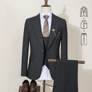 ST Cassy High-end Brand Formal Business Men's Suits Single Breasted Solid Color Slim Fit Suit wedding three-piece