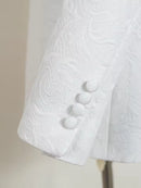 ST Cassy high quality luxury men's suit 2 piece set white luxury man jacket Wear 2 piece set Classic men's suit for wedding