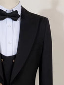 ST Cassy black Groom Suit Elegant Wedding Tuxedo Formal Party Blazer for Men Stylish Slim Fit man suit