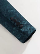 ST cassy luxury shawl collar 2-piece suit set men's high-end business casual suit groom's wedding dress Jacquard pattern