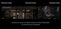 ST Cassy Elegant man suit for wedding Slim Fit Double Breasted Multiple buttons Casual Business man 2 piece outfit set