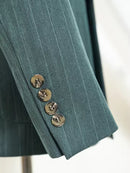 ST cassy gray 2 Pcs set（Jacket+pants）Men's Suit Stripe Double Breasted Wedding Groom costume leisure office Business Suit 2 sold byST Cassy Official St... (4.9 | 1,000+ sold ) 2 sold