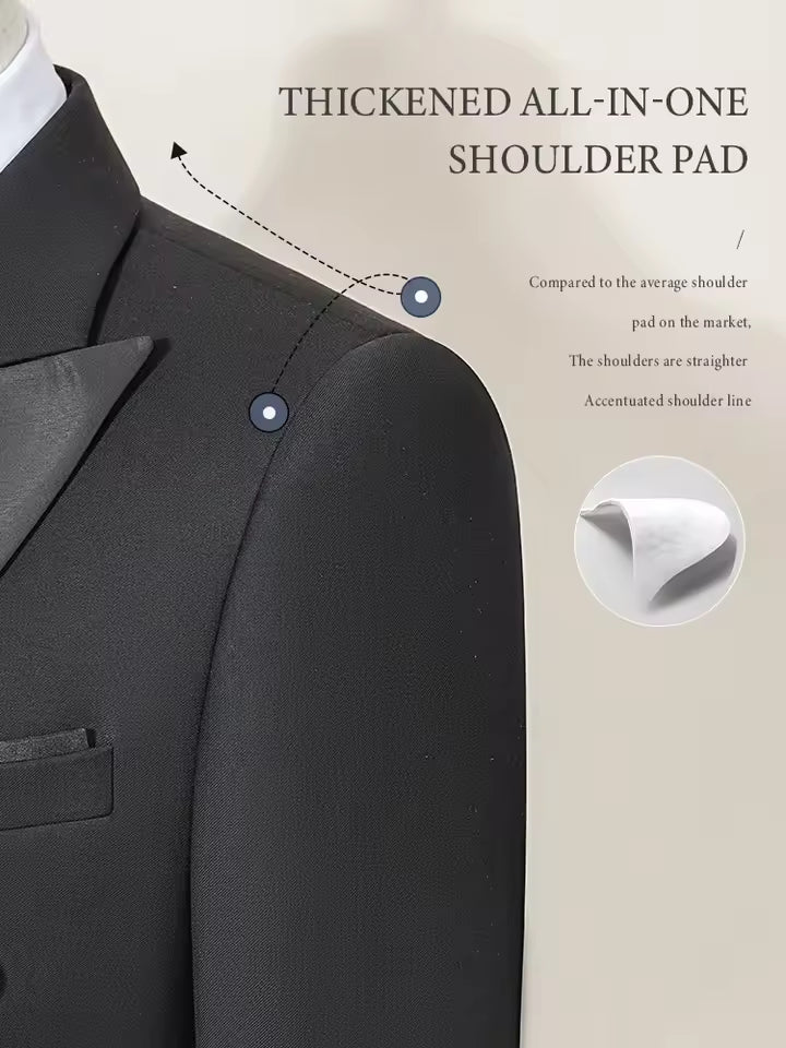 ST Cassy High Quality Wedding Groom Dress Men's evening gown Slim Fit Leisure suit Blazers Elegant man suit