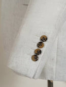 ST Cassy high quality luxury men's suit elegant suits for men leisure beige luxury man jacket Slim-Fit full men's suit business office