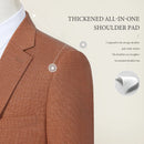 ST Cassy High Quality Formal Business Office Men's Suits Slim Fit Lapel Solid Color Suit（jacket+Vest+Pants）