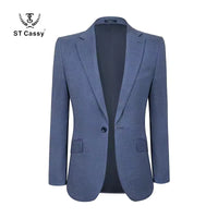 ST Cassy High-end Brand Formal Business Lapel Formal Blazer Slim Fit Leisure Suit jacket