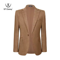 ST Cassy High-end Brand Formal Business Lapel Formal Blazer Slim Fit Leisure Suit jacket