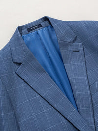 ST Cassy High Quality Men's Suit Lapel Formal Blazer Male Groom Wedding Blazers Plaid suit
